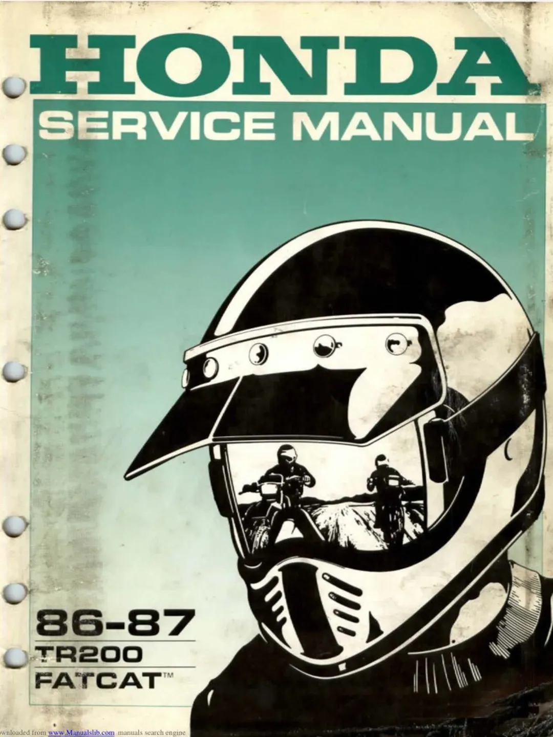 HONDA CMX250 Rebel 250 Service Repair Manual
