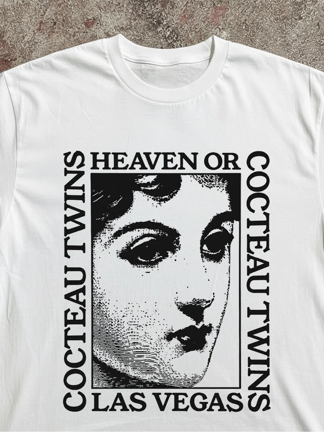 Vintage Music T-Shirt: Cocteau Twins Dream Pop (Soft Cotton)