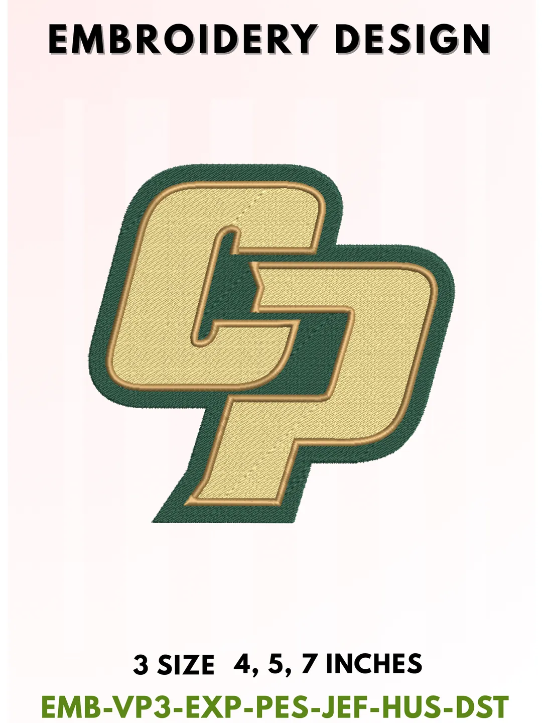 Mustang Football Embroidery Design, College Sports Embroidery Files, Sports Machine Embroidery Files, 3 Sizes, Instant Download