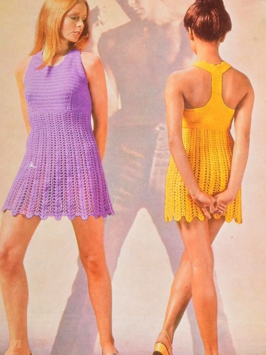 Crochet dress pattern, mini dress crochet, beach dress crochet, women crochet pdf