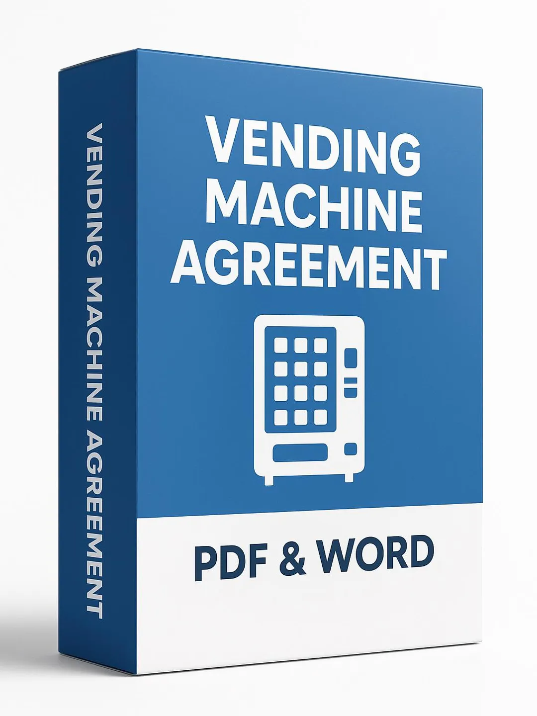 Vending Machine Agreement Download editable Printable legal form