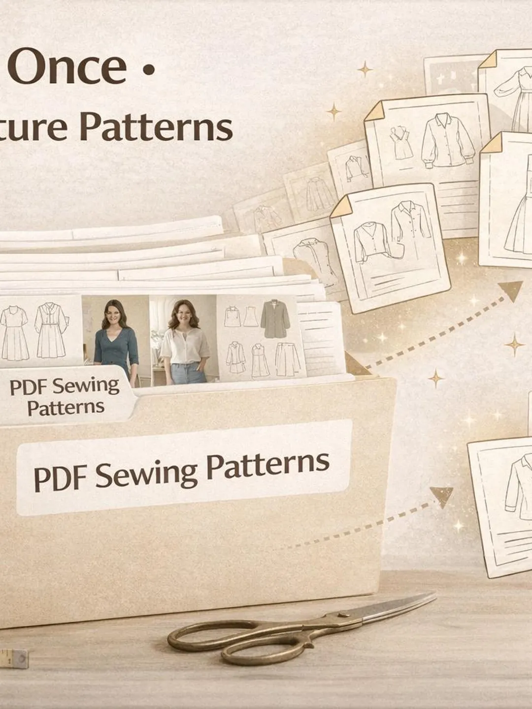 Whole Shop PDF Sewing Pattern Bundle for Women | 90+ Dresses, Tops ...