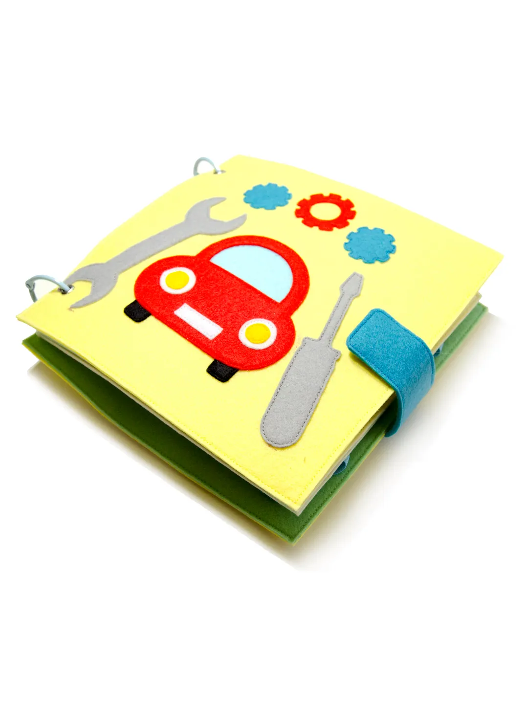 Transport quiet book, gift for toddler