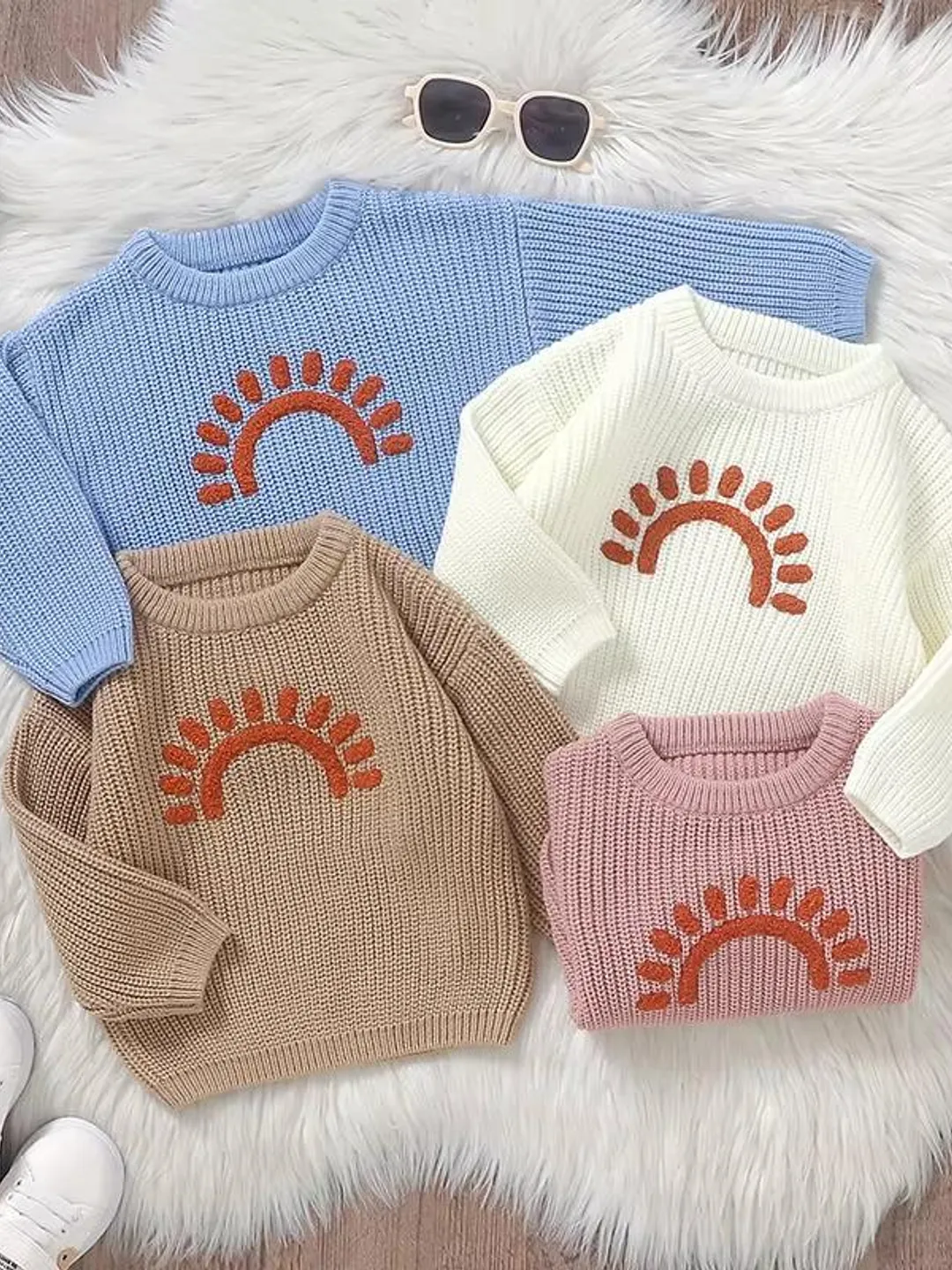 Baby Sweater Knitted Infant Boy Girls Pullover Long Sleeve Autumn Newborn Children, Vintage Baby Clothes Nursery, Gifts Baby, Baby Jumper