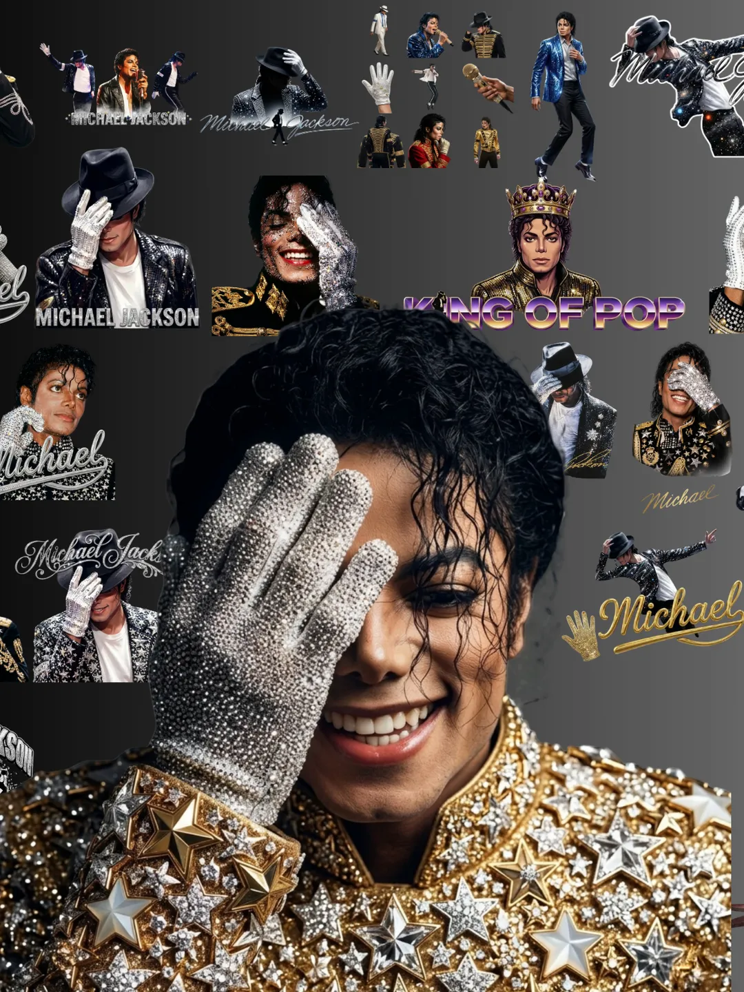 King Of Pop Png Bundle