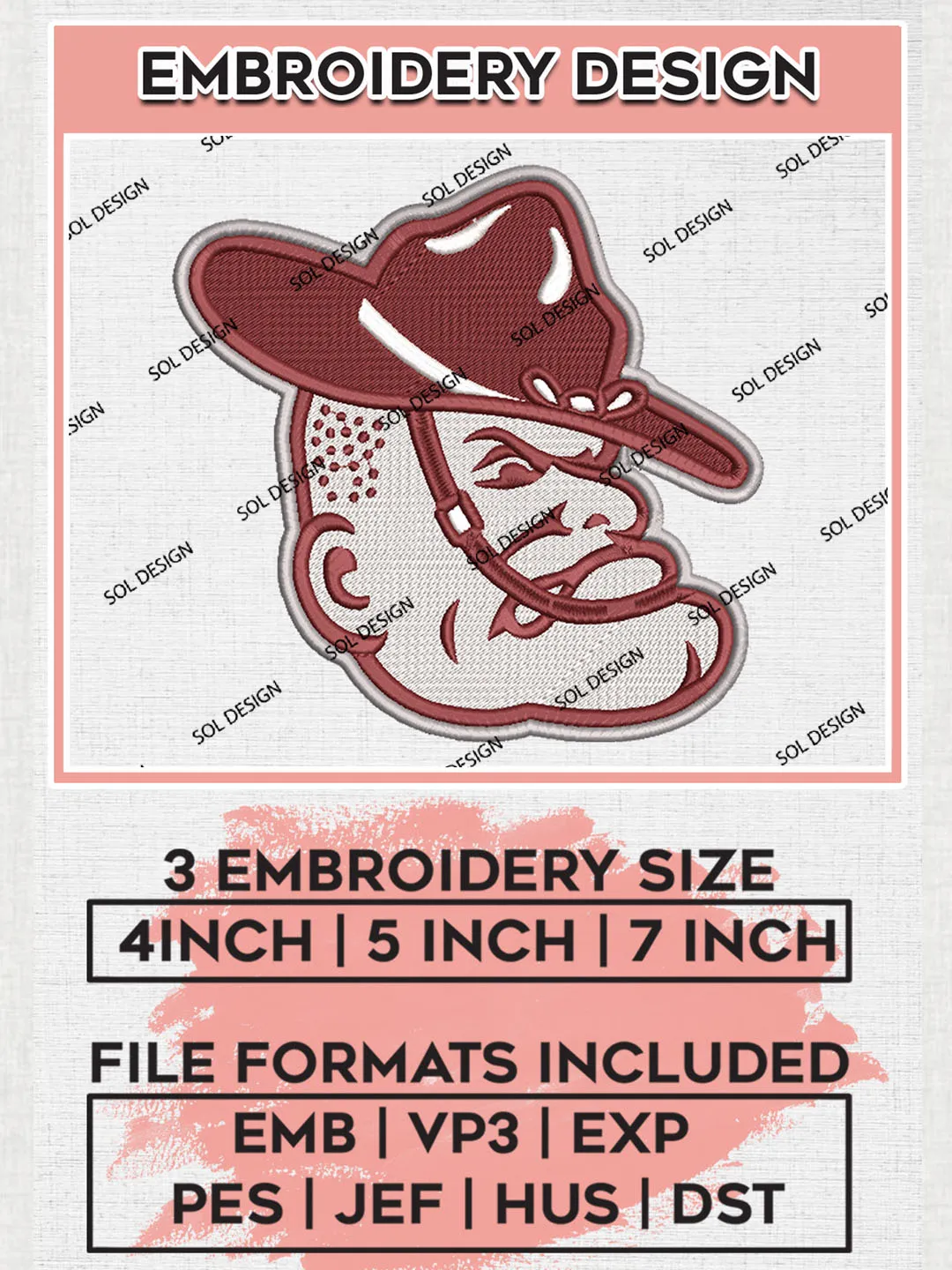 Texas A&M Aggies Embroidery Designs, NCAA Logo Machine Embroidery Files, NCAA Texas A&M Aggies Logo, NCAA Embroidery Designs, Machine Embroidery Designs, Digital Download