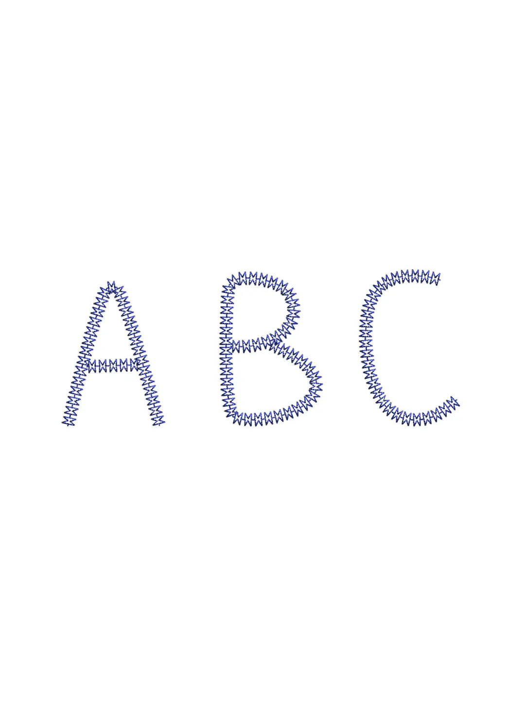 Font machine embroidery design,Script embroidery font,2 sizes Instant Download-02