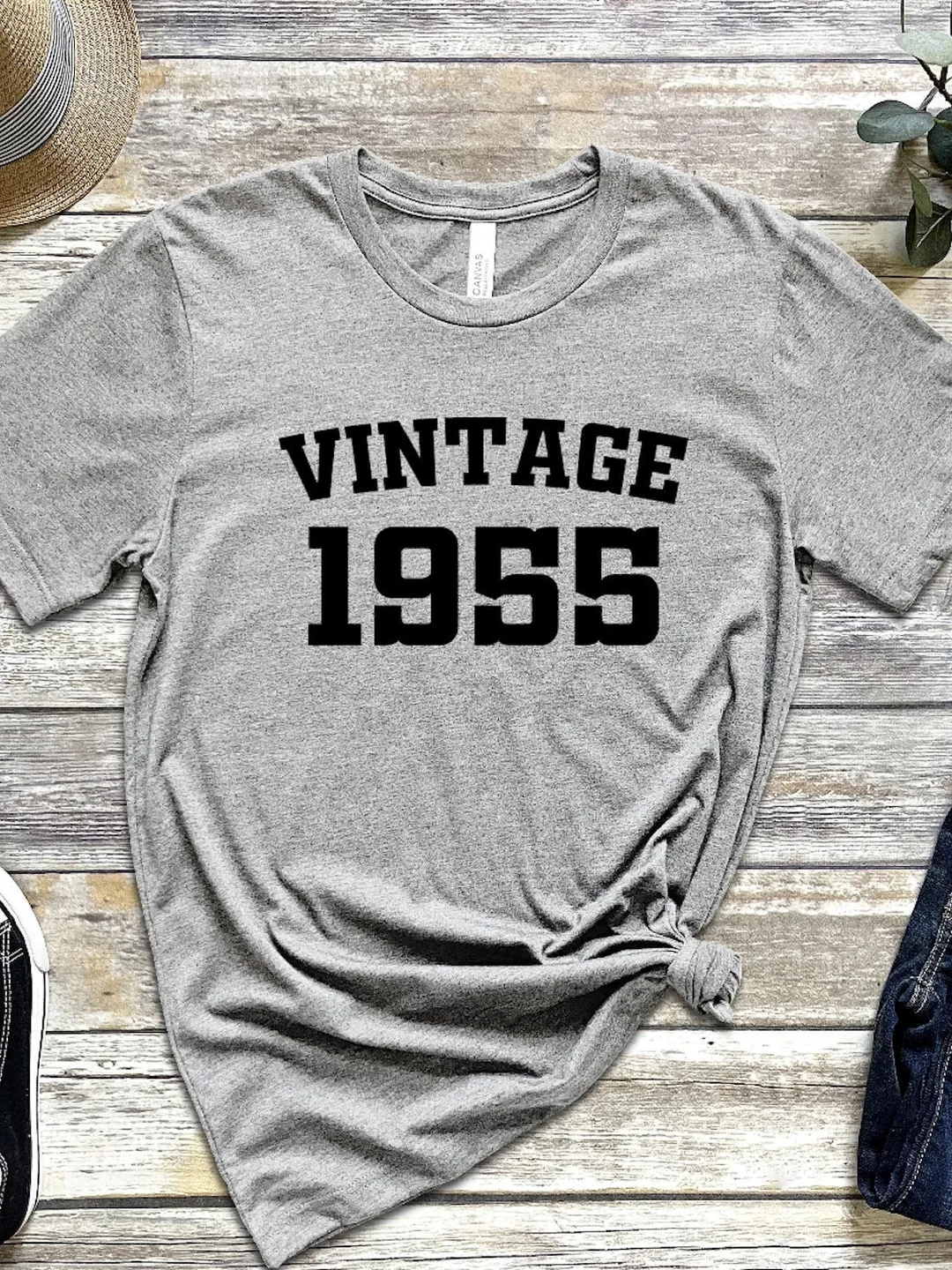Custom Vintage T-shirt, Personalized 1955 Shirt, 67th Birthday Tshirt, 67th Anniversary Party Tee, 1955 T-Shirt, Gift for Birthday Shirts