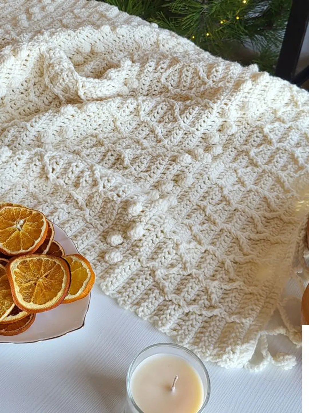 CROCHET PATTERN Cozy crochet blanket pattern pdf DIY Crochet Blanket Christening Shawl Pattern pdf Chrochet Pattern Baby blanket Pattern