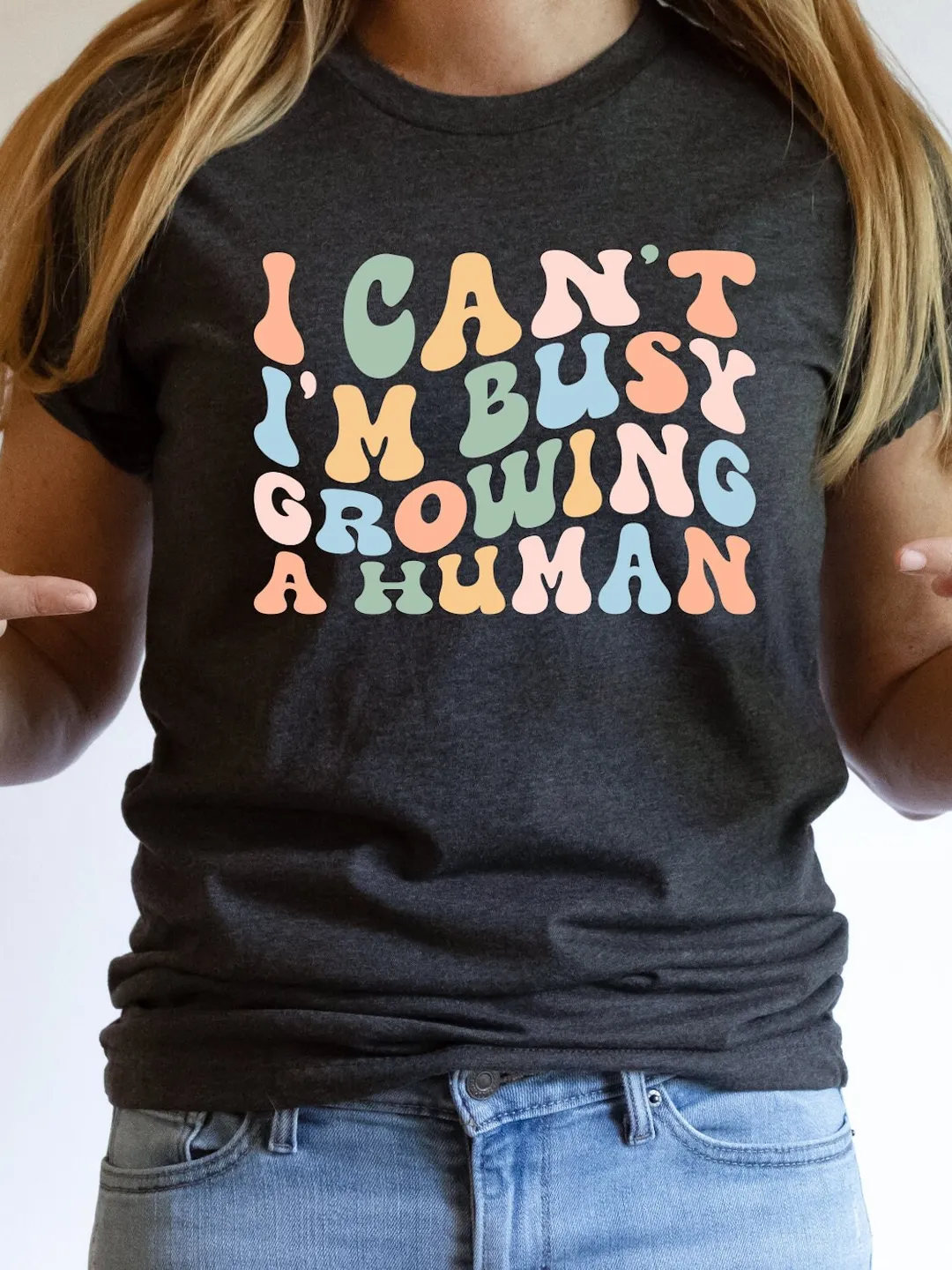 Mom T-Shirt: Funny Pregnancy Reveal - Soft Cotton Blend