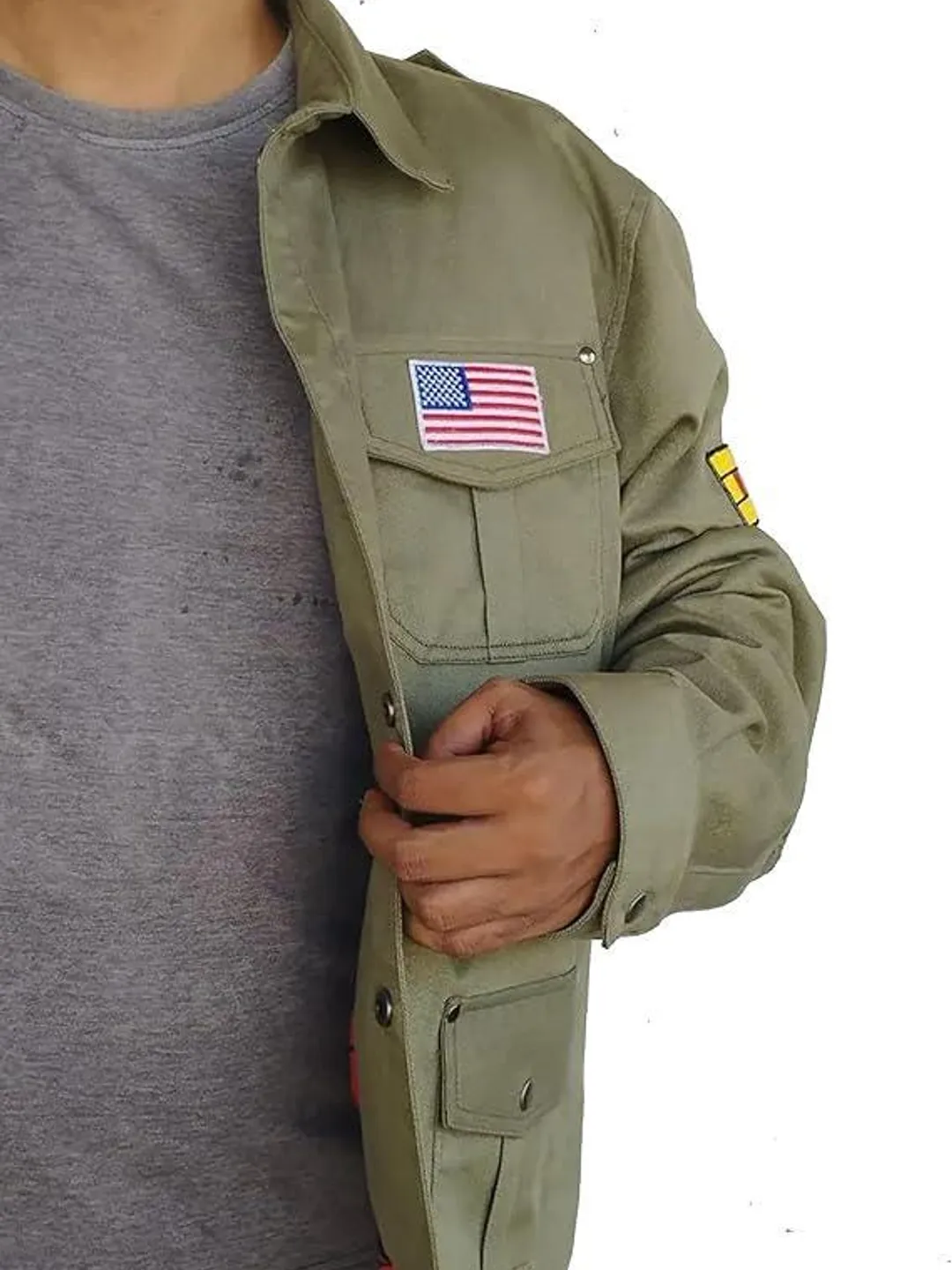 Silent Hill Sunderland James Jacket: Military Style Cotton Cosplay