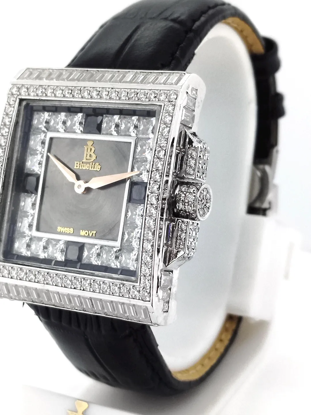 Frostin 925 Sterling Silver Moissanite Men