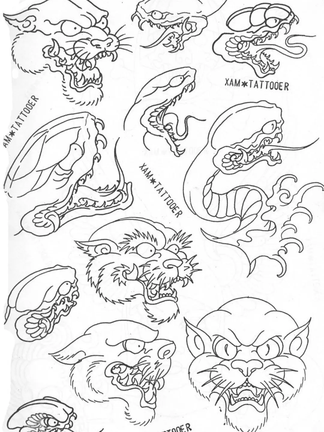 Xam Tattooer - Sketchbook Volume 1 $1.35 | Buy online with