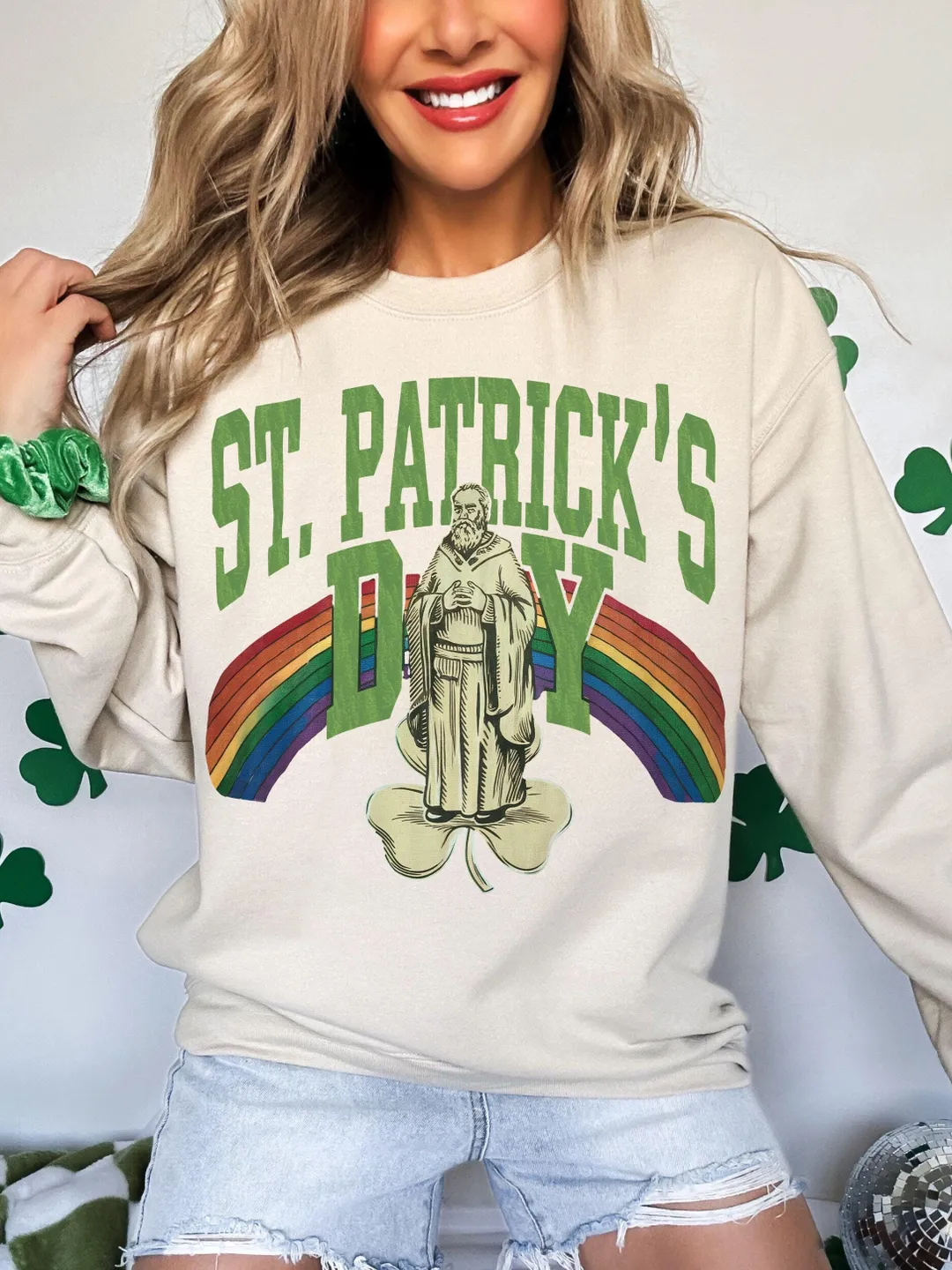 College St Patricks Day Png, Christian Patrick Png, Retro St Patricks Day Png, Lucky Shamrock Png, Bible Verse Png, Irish Png, Religious