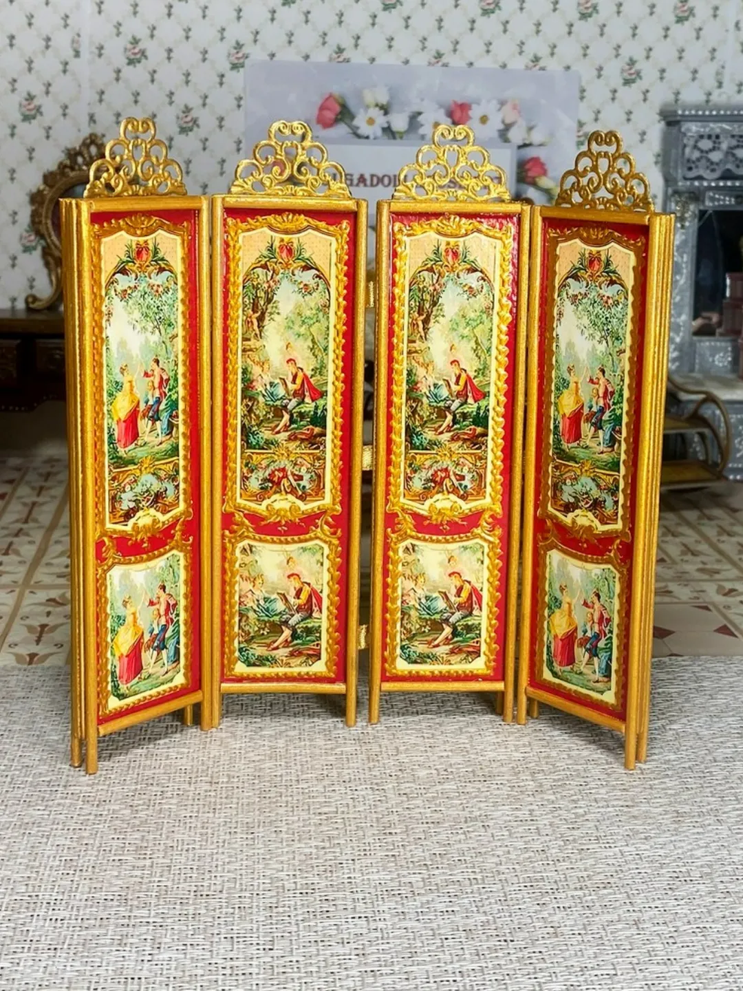 Screen for dollhouse.1:12 scale.