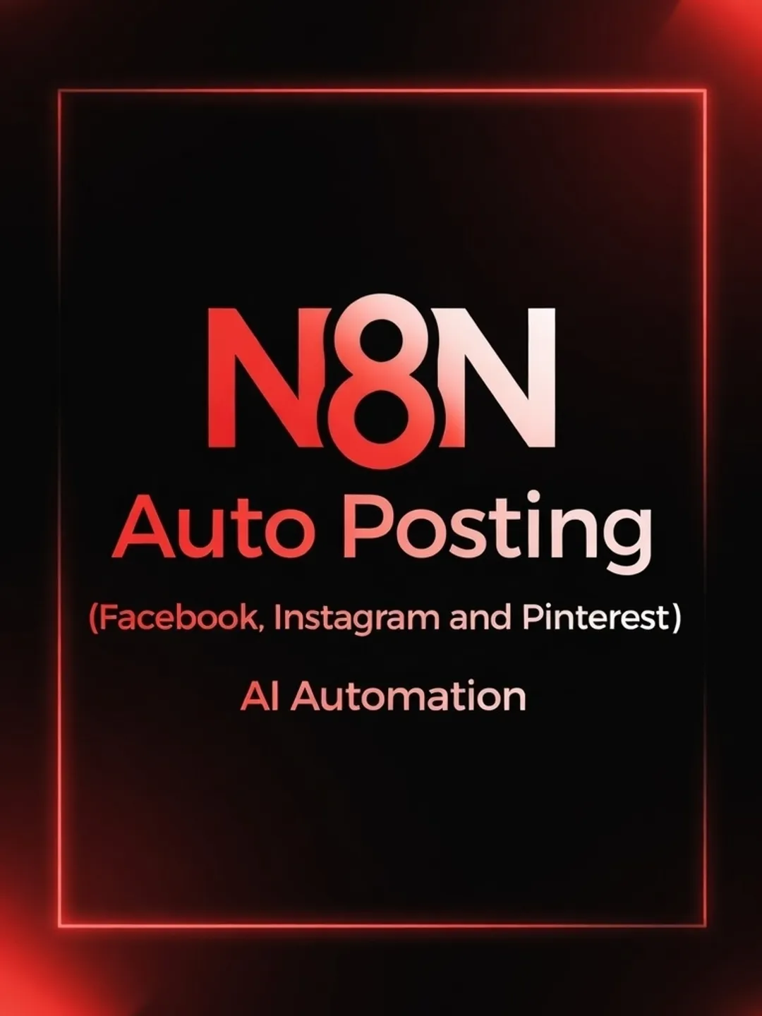 Auto Posting (Facebook, Instagram and Pinterest) AI Automation