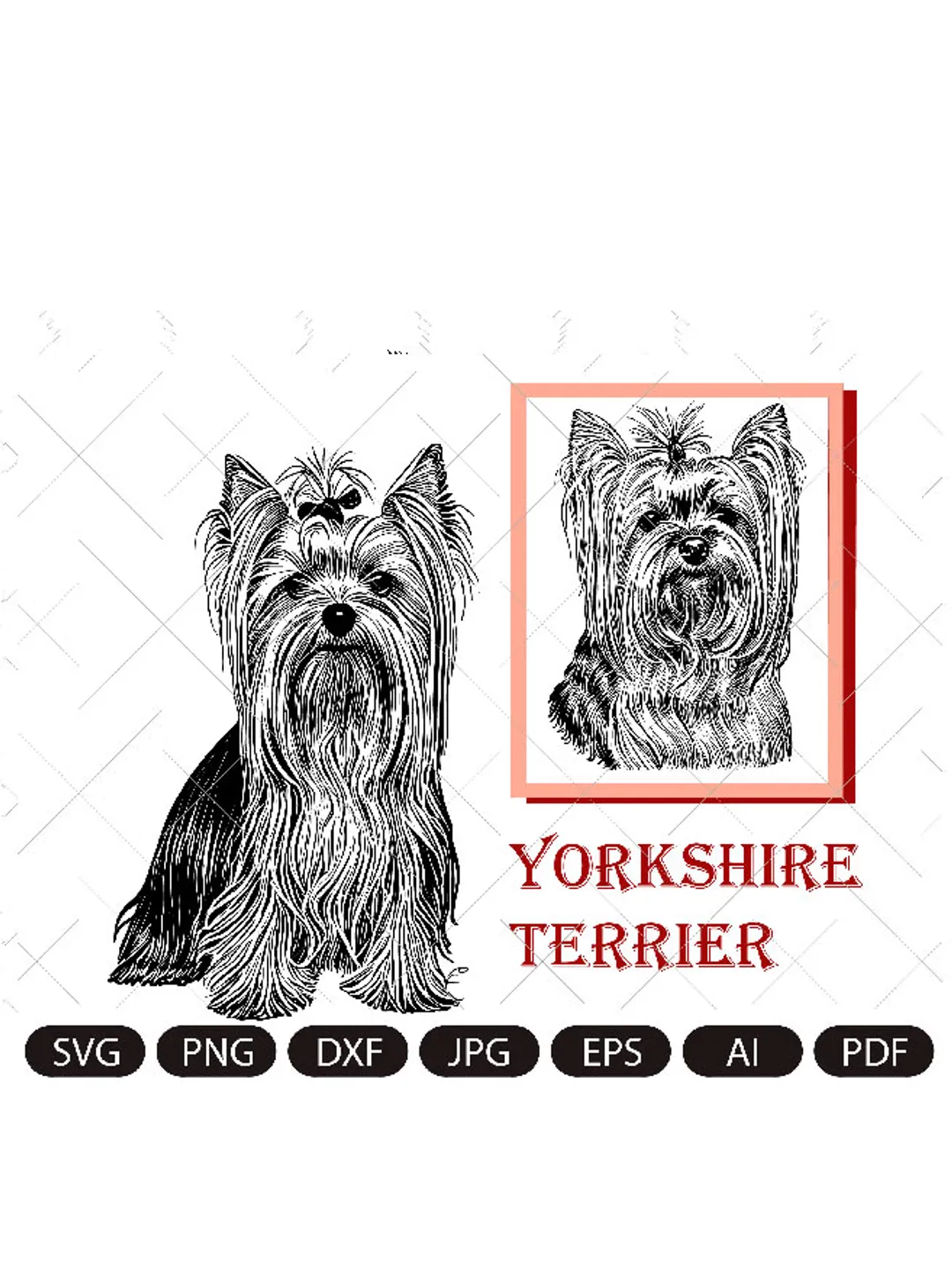 Yorkshire Terrier SVG,Yorkie face clipart,Dog svg cricut,Yorkshire Terrier Vector,Yorkshire Terrier for Print Shirt,Yorkshire Dog svg