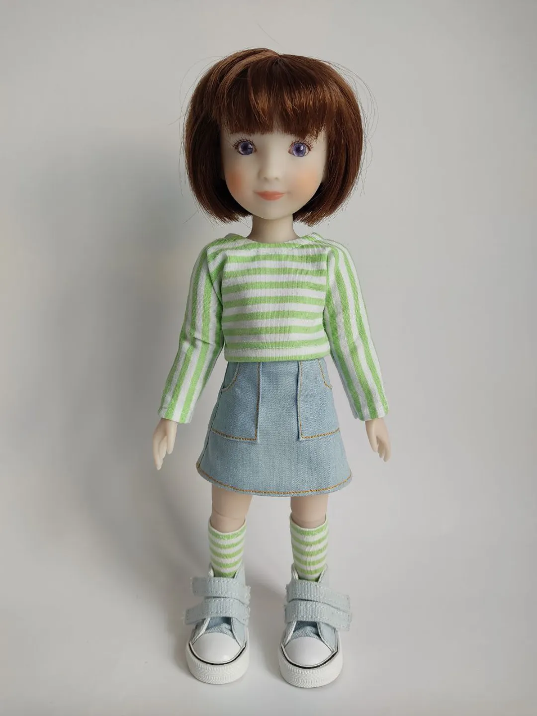 PDF sewing pattern for Siblies dolls.