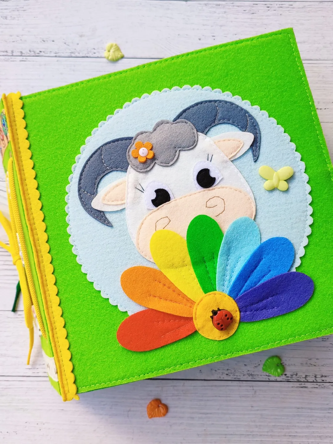 Farm Animals Quiet book pattern, Felt activity book pattern pdf, DYI Quiet book sewing for kids 2, 3, 4year old, Baby soft book tutorial