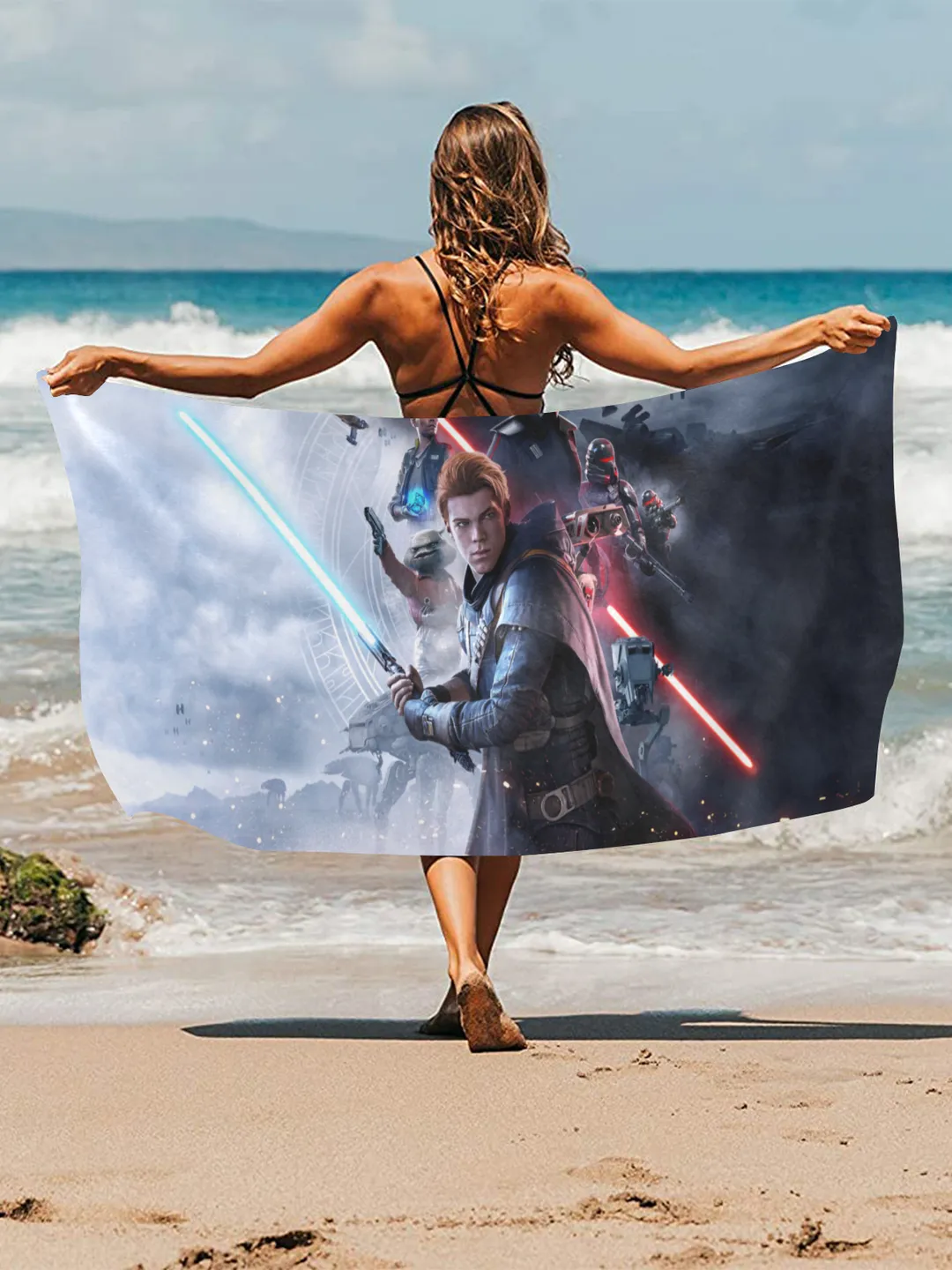 Star Wars Jedi Fallen Order Beach Towel