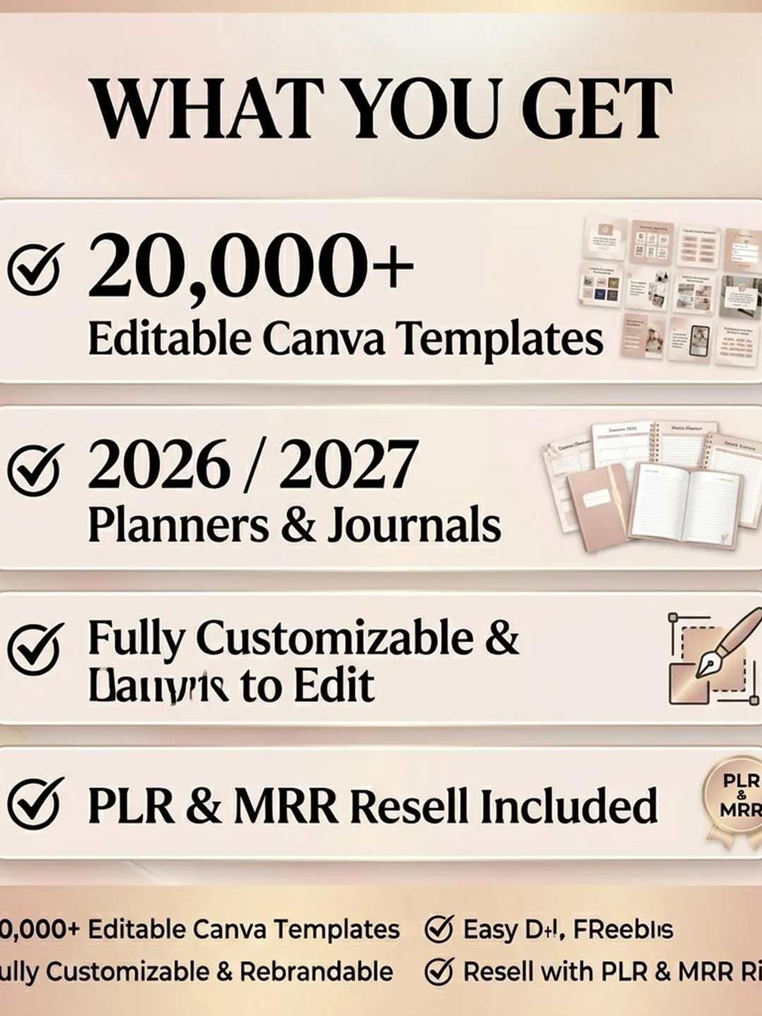 20000+ Digital Planner Bundle 2026–2028 | Canva Templates | GoodNotes ...