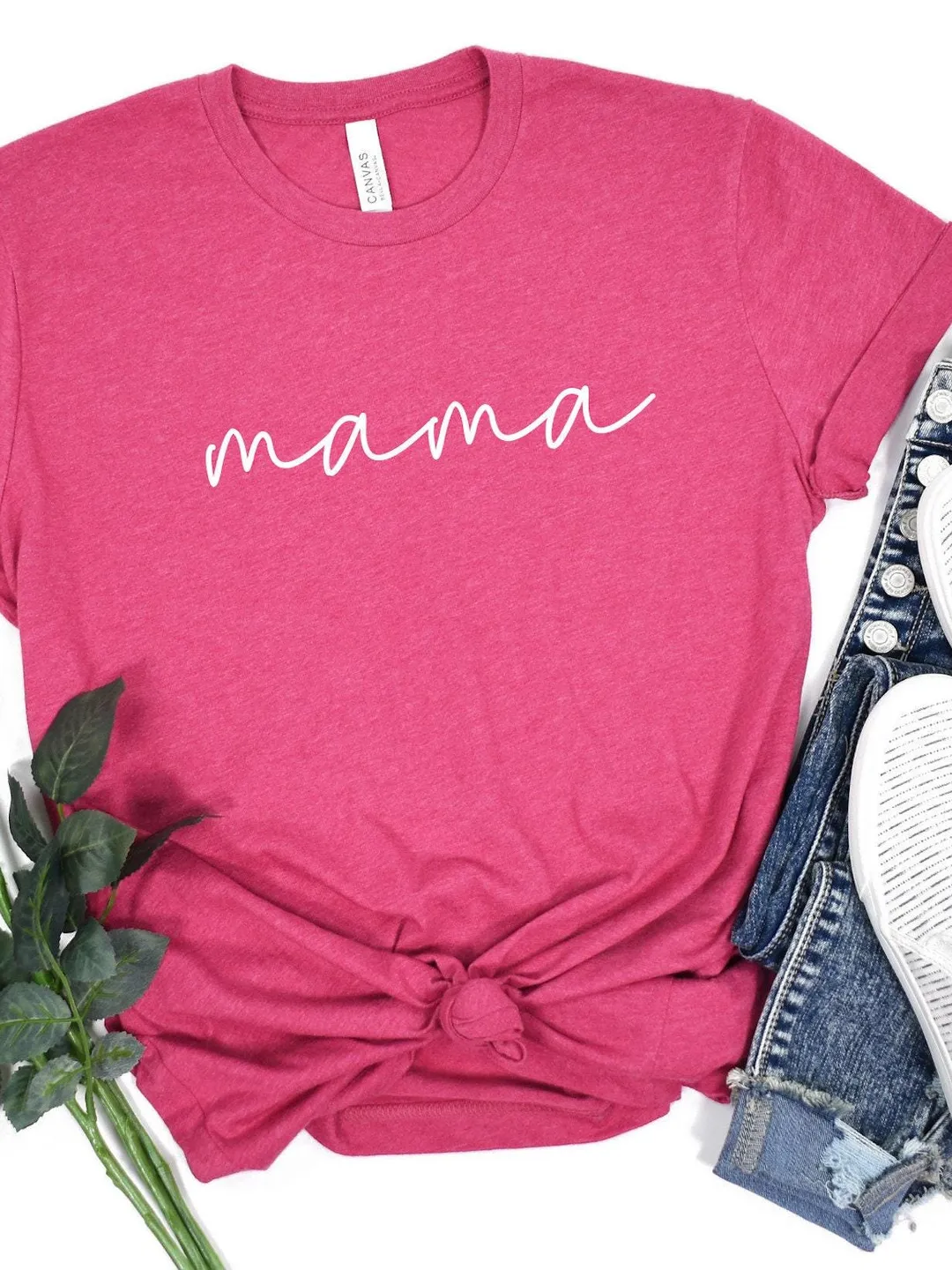 Mama T-Shirt: New Mom Tee Mother's Day Gift Idea - Soft Cotton Blend