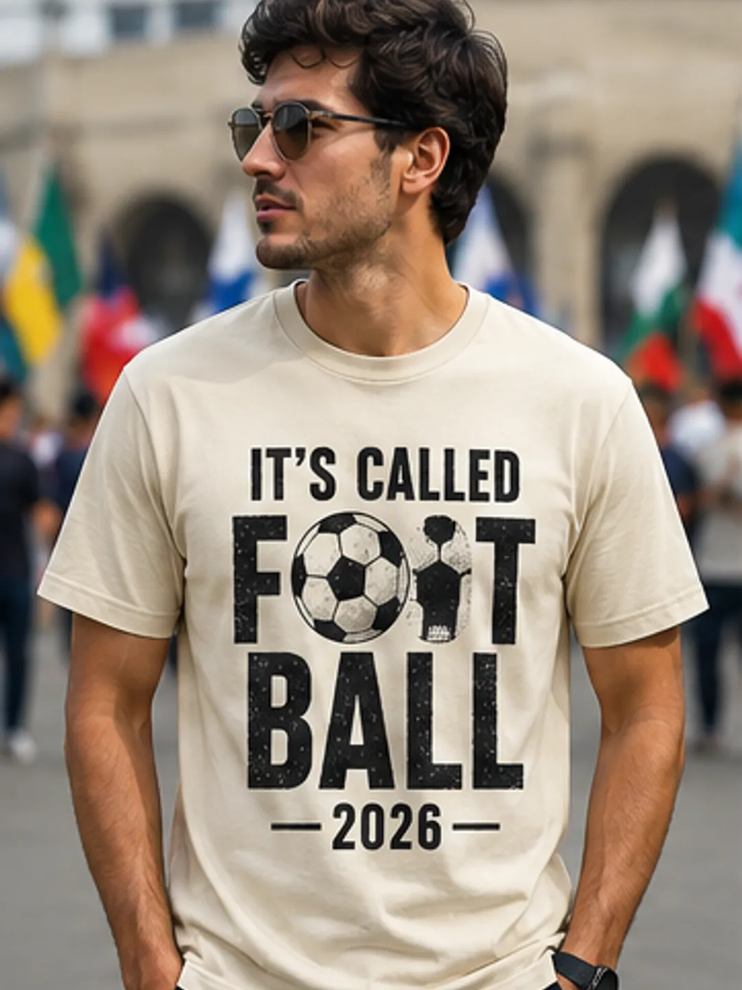 It's Called Football 2026 Vintage Soccer T-Shirt | FIFA World Cup Fan Graphic Tee