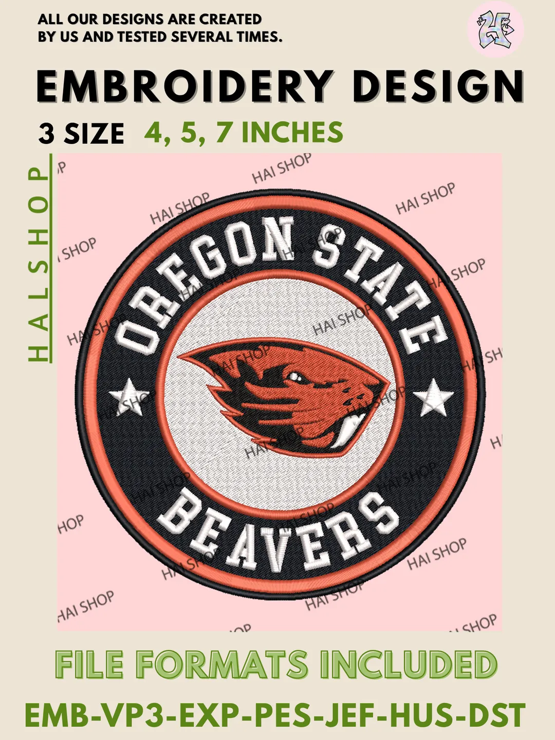 Oregon State Designs Oregon State Beavers Embroidery Design,NCAA Logo Embroidery Design ...