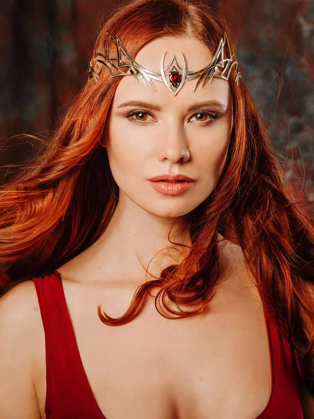 Dragon style diadem, Dragon queen diadem, fantasy elven crown, elven circlet, elven tiara, headband elven wedding