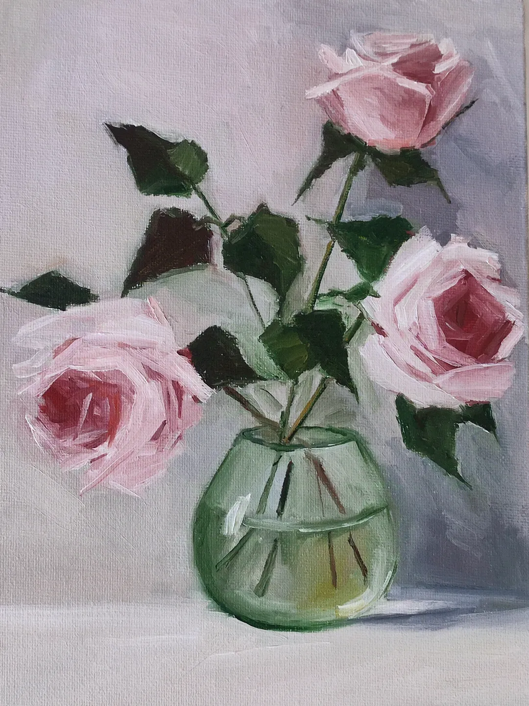 oil painting on canvas 18x24