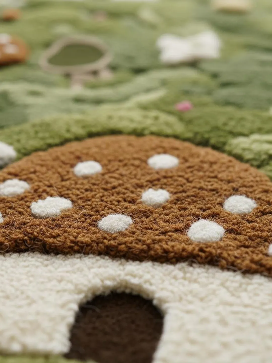 Mushroom Cottagecore Rug: Enchanted Fairy Garden, Boho Nursery Decor ...