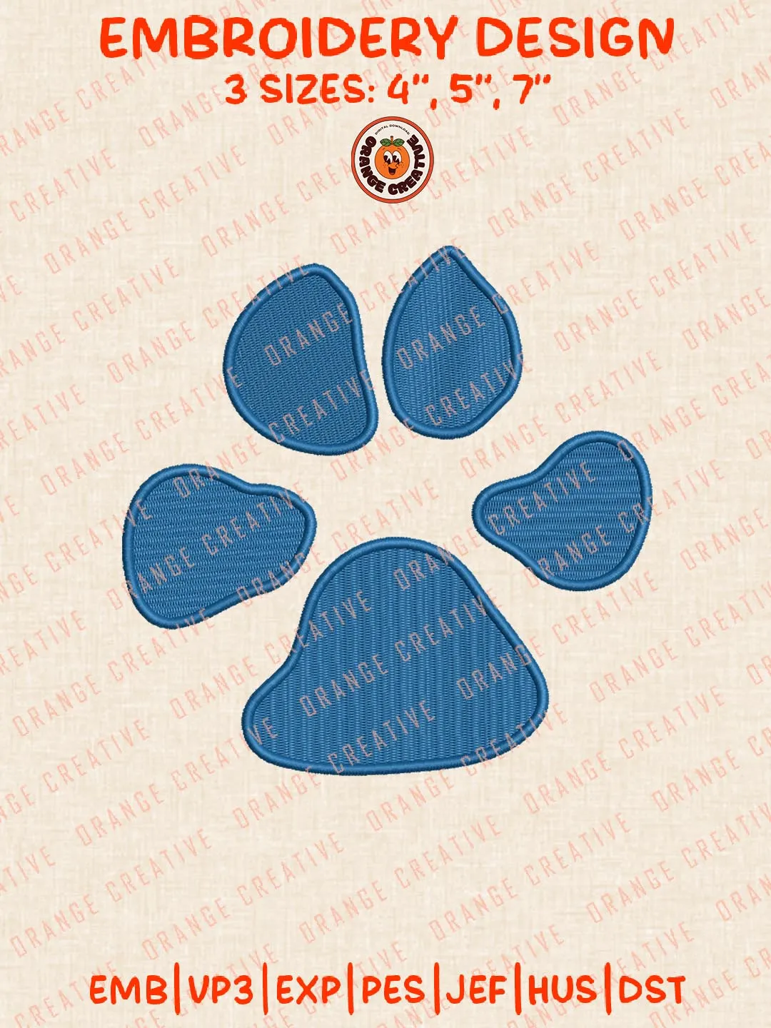 NCAA Embroidery Design, NCAA UNC Asheville Bulldogs Logo Embroidery Design, Machine Embroidery Design File, 4 Sizes, Digital Download