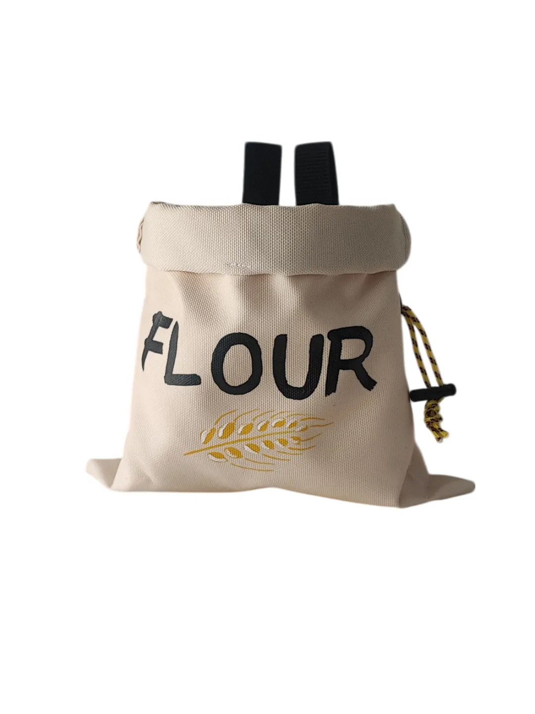 Chalk bag Flour for rock climbing and bouldering
