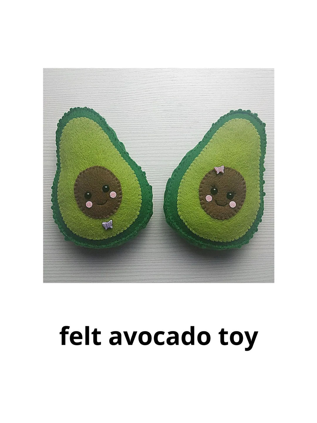 avocado toy, felt avocado, plush avocado toy, felt avocado ornament, toddler kids toys, kawaii avocado, gift for her, gift for him, stuffed avocado gift, felt toys, cute avocado, baby shower gift
