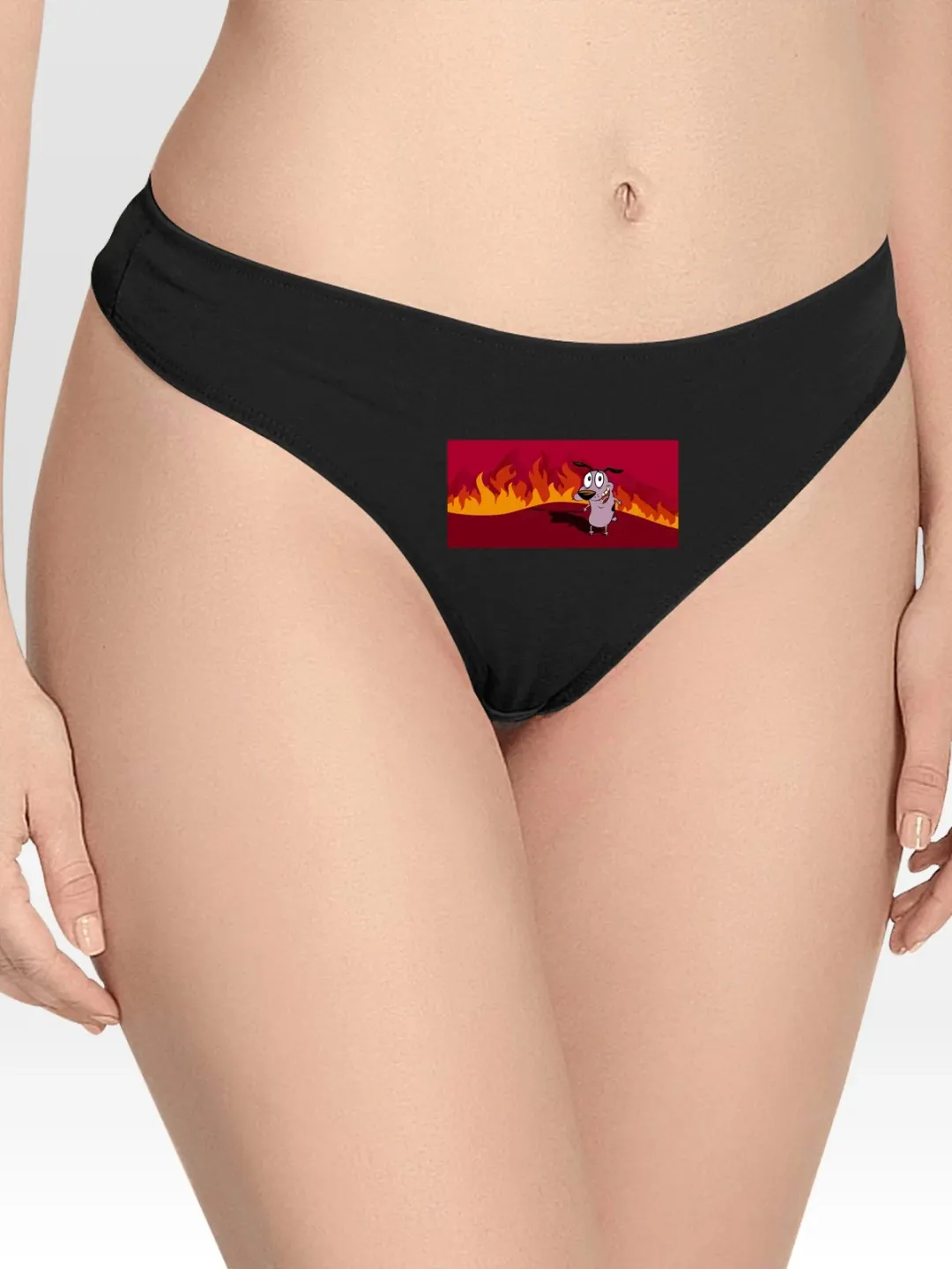 Courage Cowardly Dog new Lingerie Thong