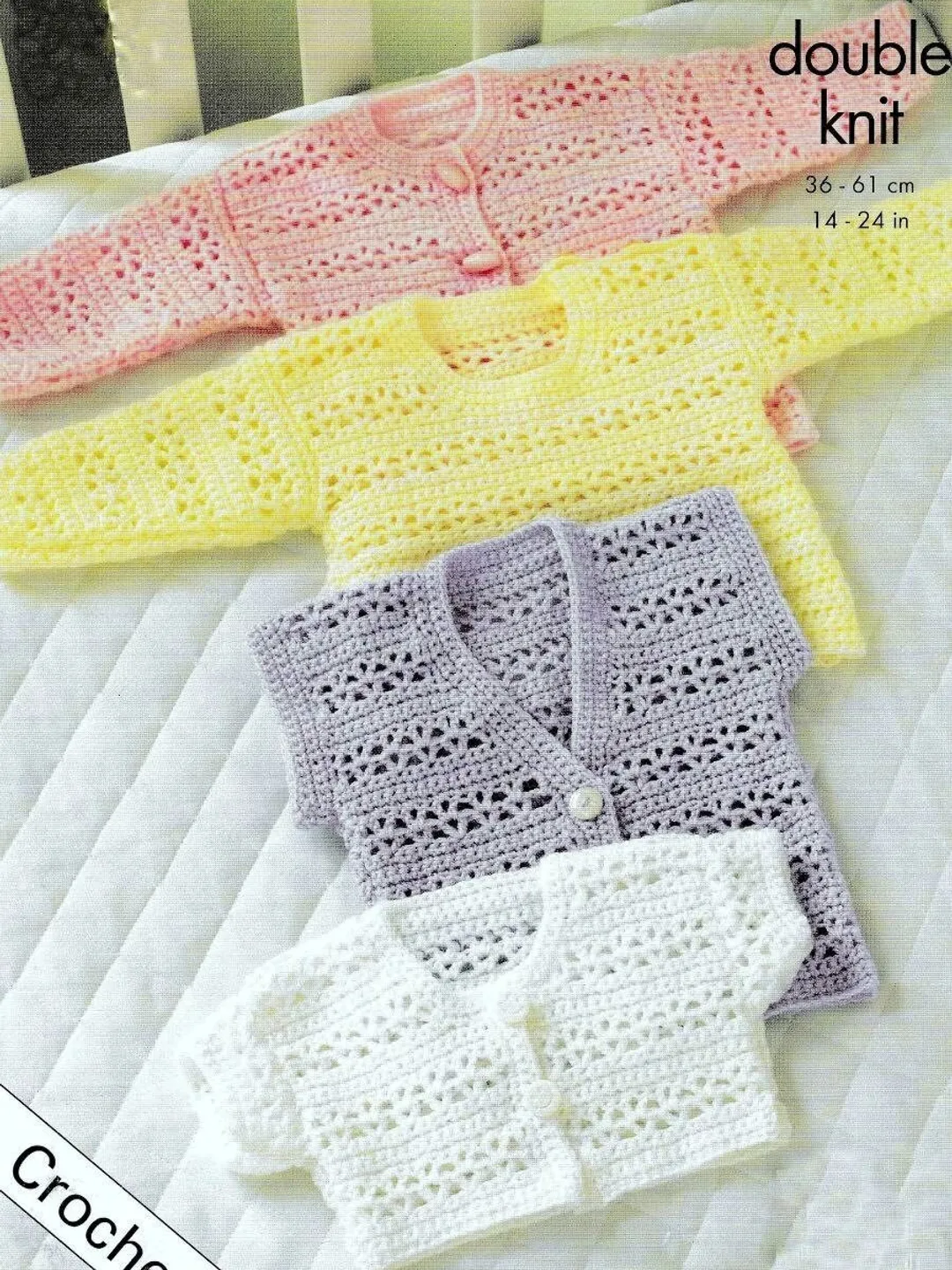 Baby cardigan crochet pattern , baby top crochet , sweater baby crochet pattern pdf