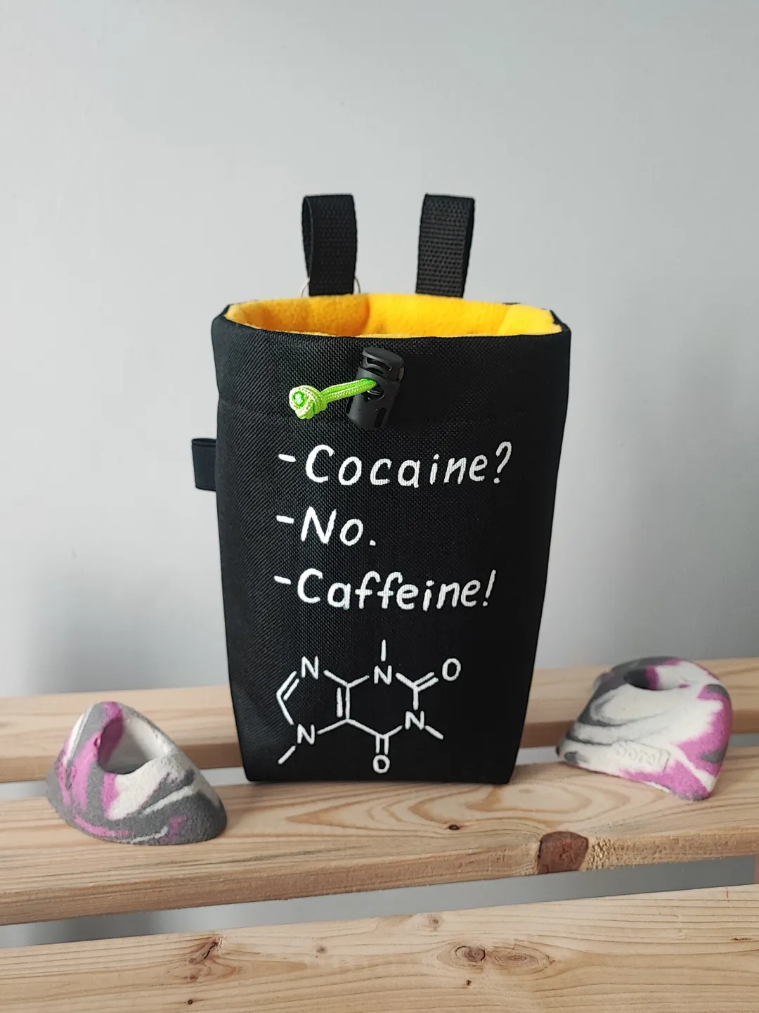 Chalk bag Coffeine for rock climbing and bouldering