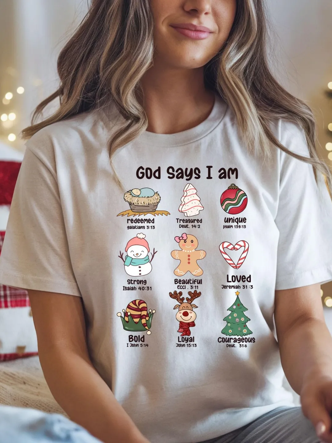 God Says I Am T-Shirt, Christian Affirmations, Inspirational Tee