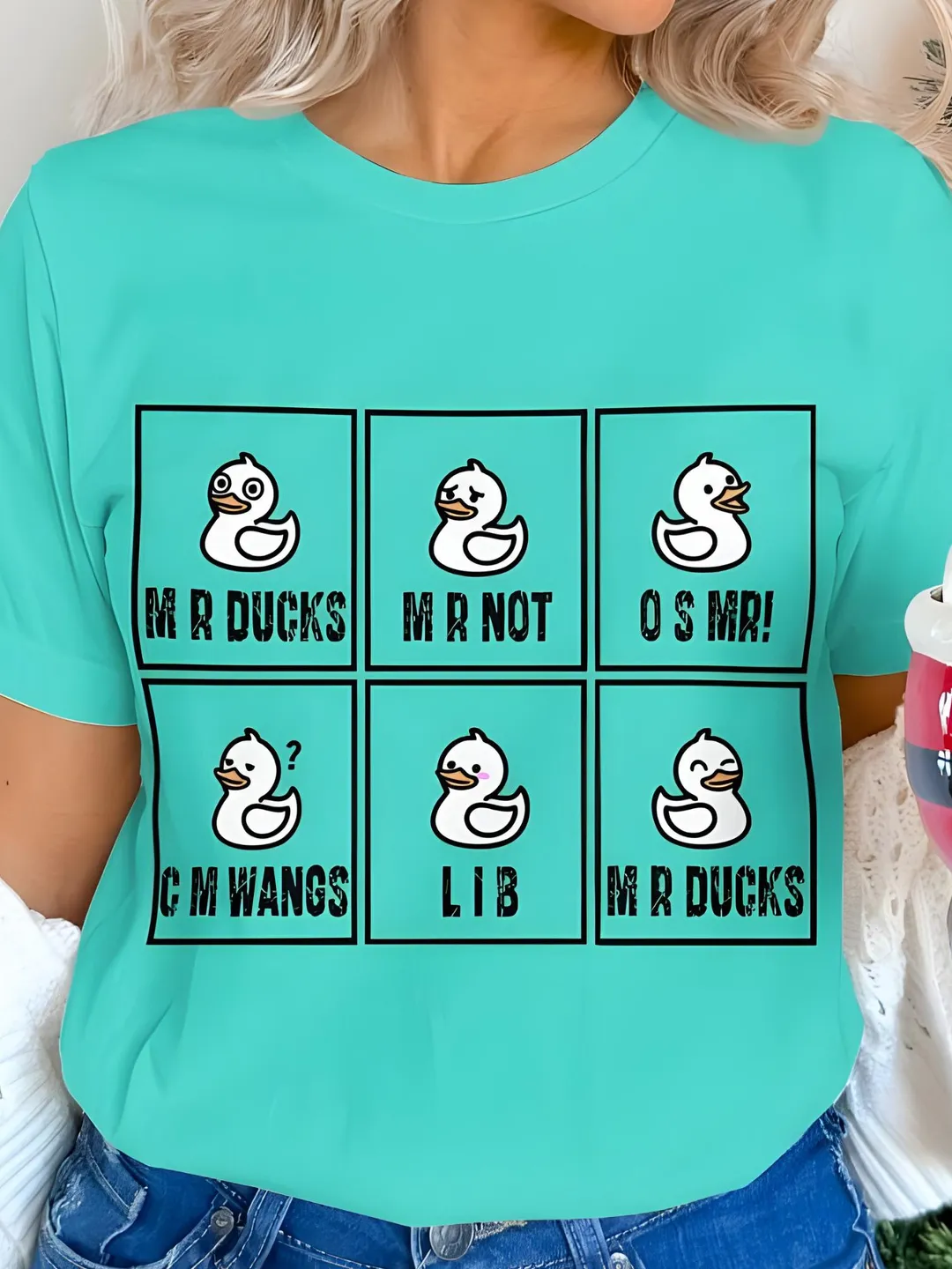Funny Ducks Meme Language PNG SVG MR Ducks Text Art Viral Duck Quote ...