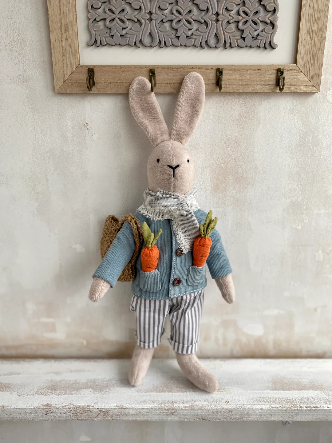 PDF pattern Peter Rabbit with clothes
