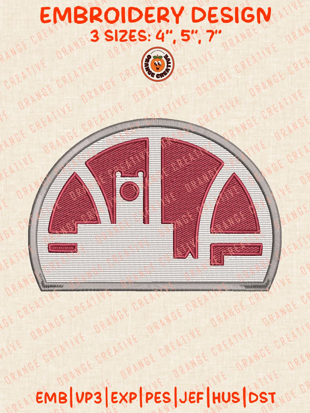 NCAA Washington State Cougars Clock Tower Logo Embroidery Files, NCAA Washington State Cougars Team Embroidery Designs, College Football Team Machine Embroidery Files, NCAA Washington State Machine Embroidery, Digital Download