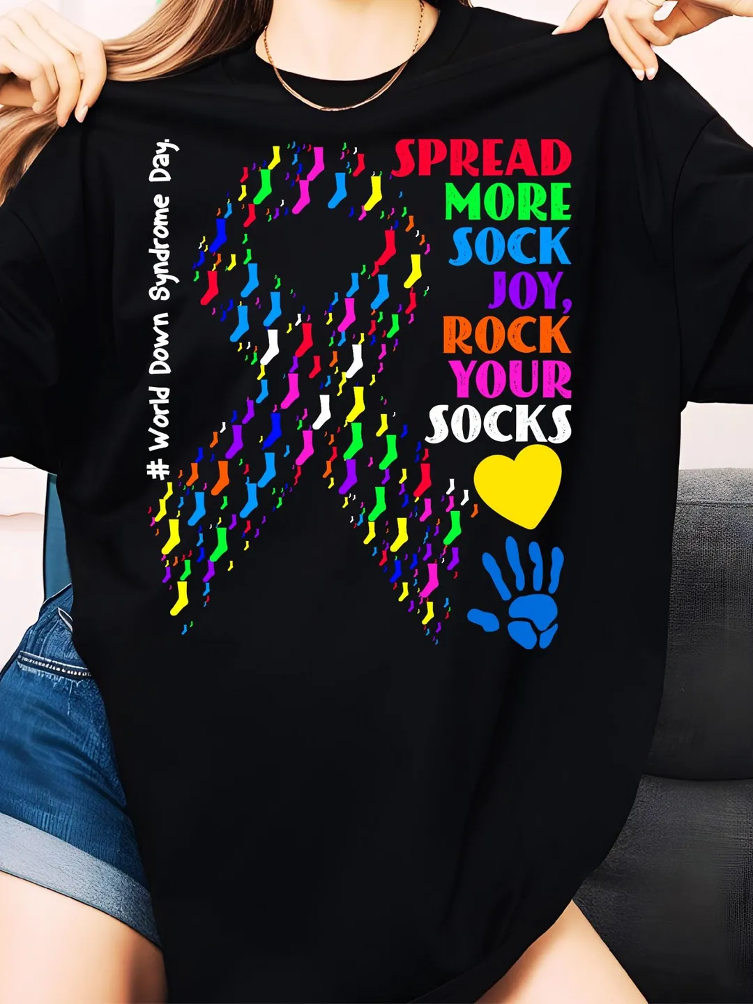 World Down Syndrome Day Shirt | Rock Your Socks PNG SVG Pdf Eps AI Jpeg ...