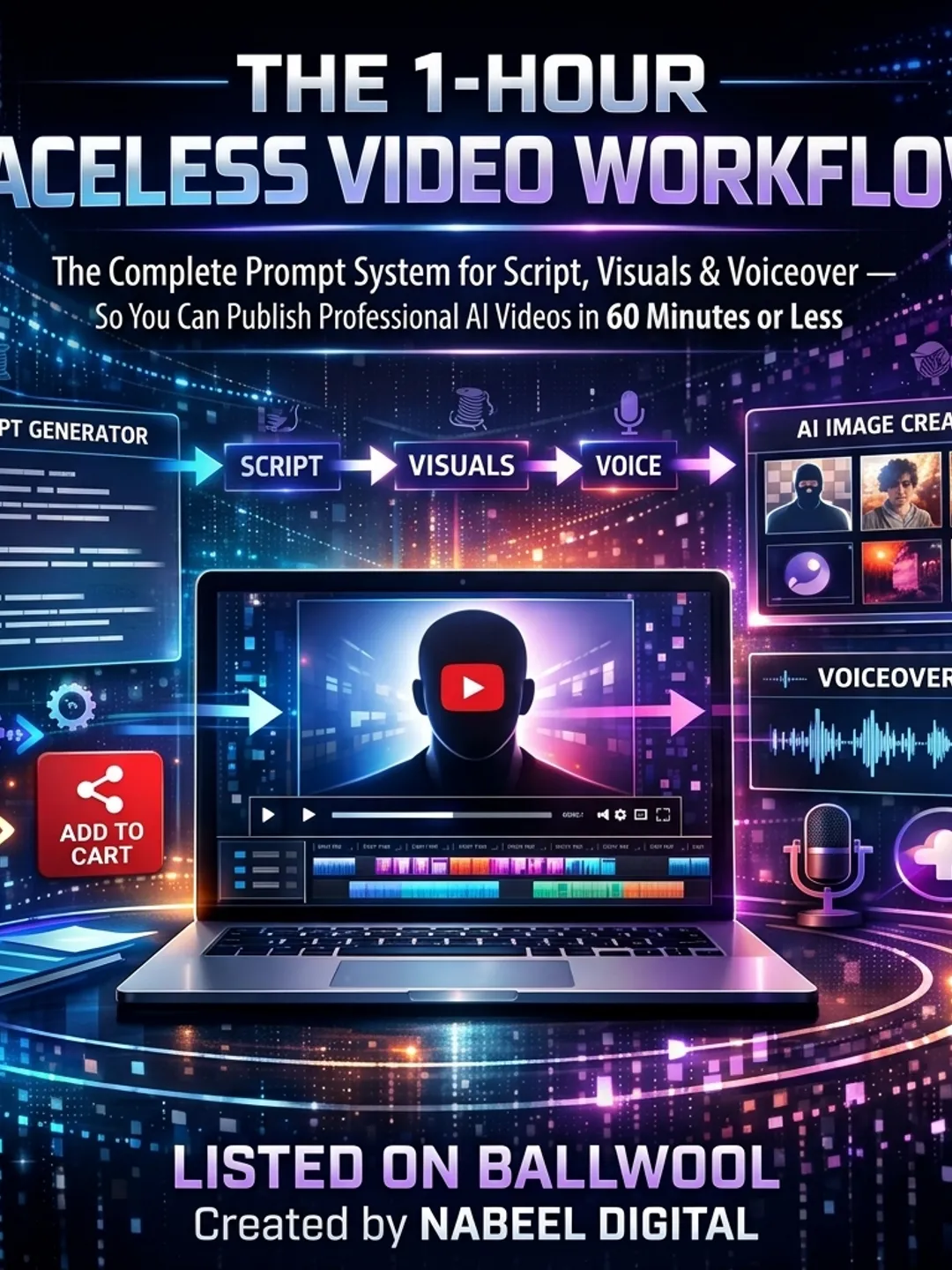 Face Less Video Operator Prompt The 1-Hour Faceless Video Workflow: AI YouTube Automation Prompt System ...