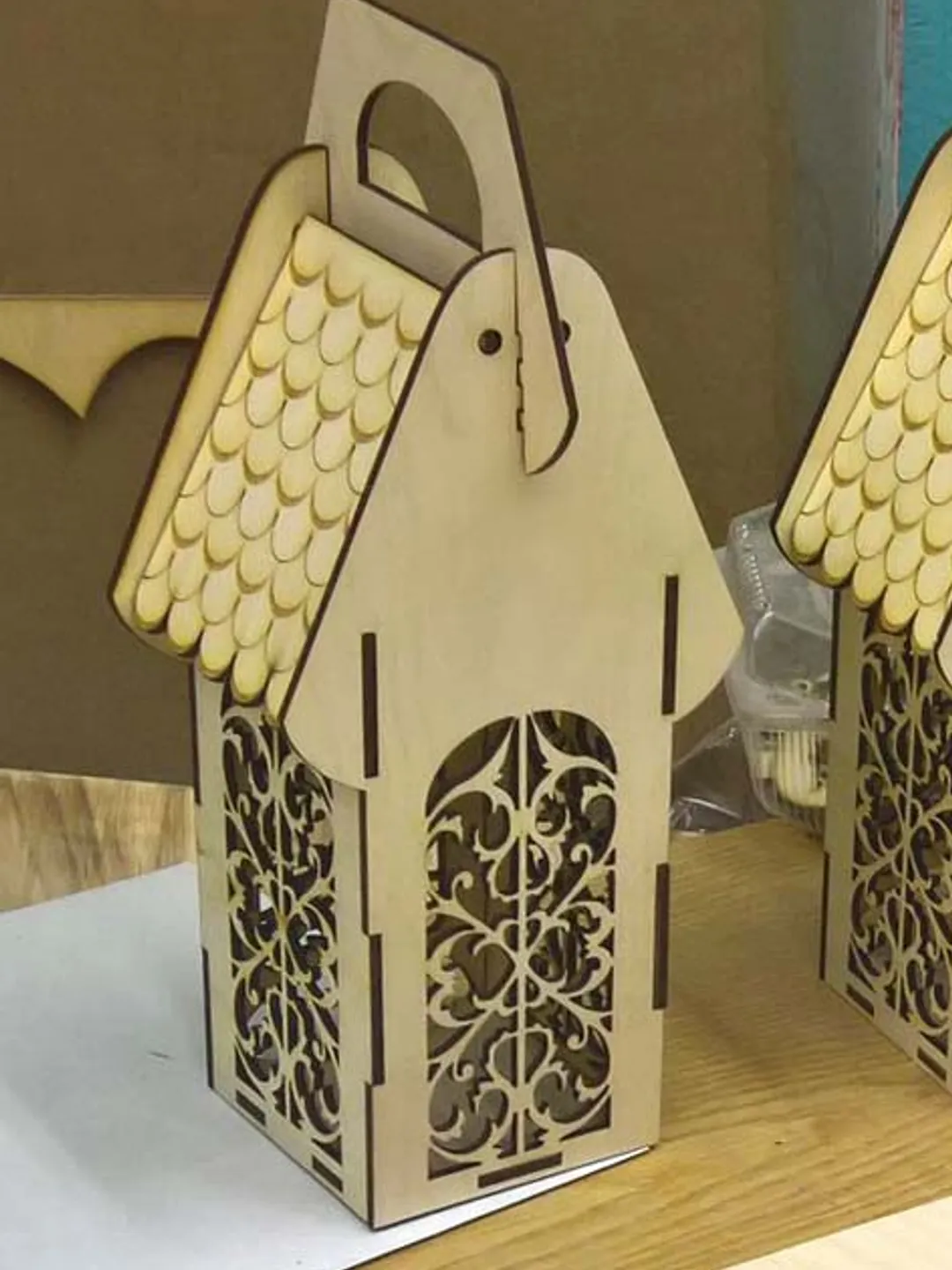 Digital Template Cnc Router Files Cnc Box Files for Wood Laser Cut Pattern