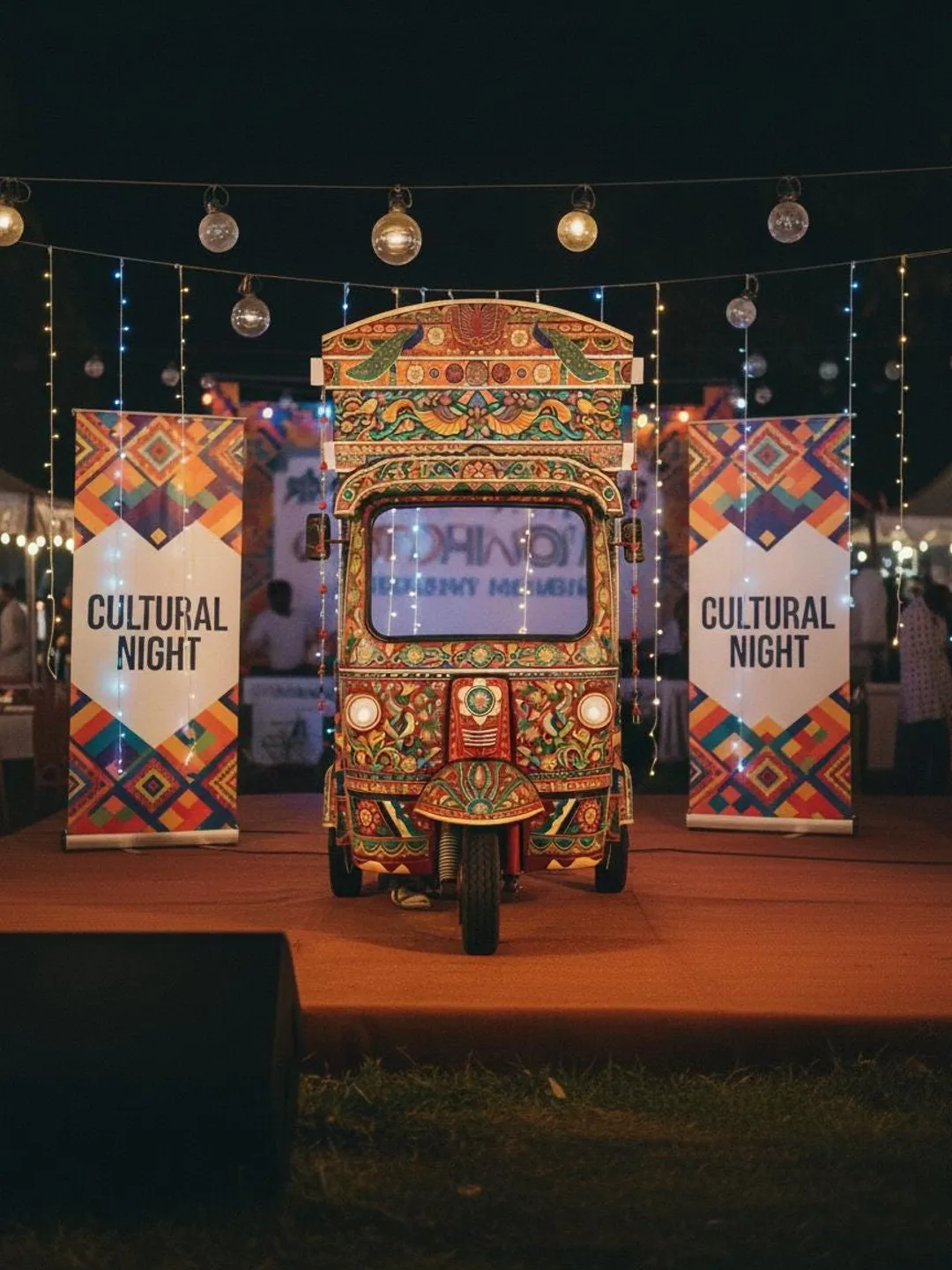Desi Tuk Tuk Photo Booth Prop | Indian Auto Rickshaw Printable Standee ...