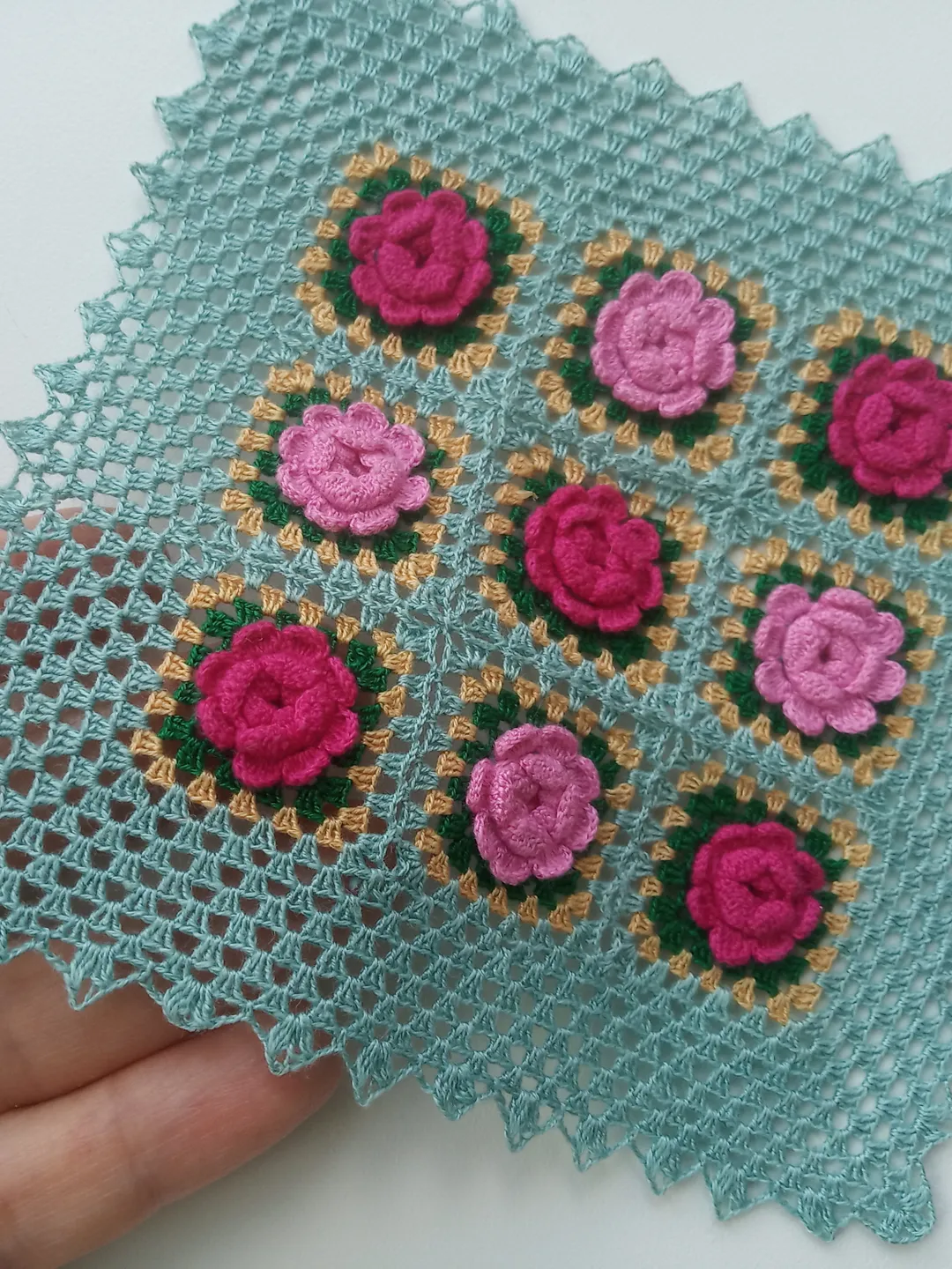 Miniature Roses Blanket