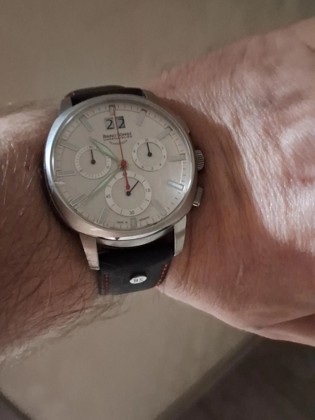 Bruno Söhnle Chronograph Watch – Ronda 8040.B, Glashütte, Sapphire Crystal