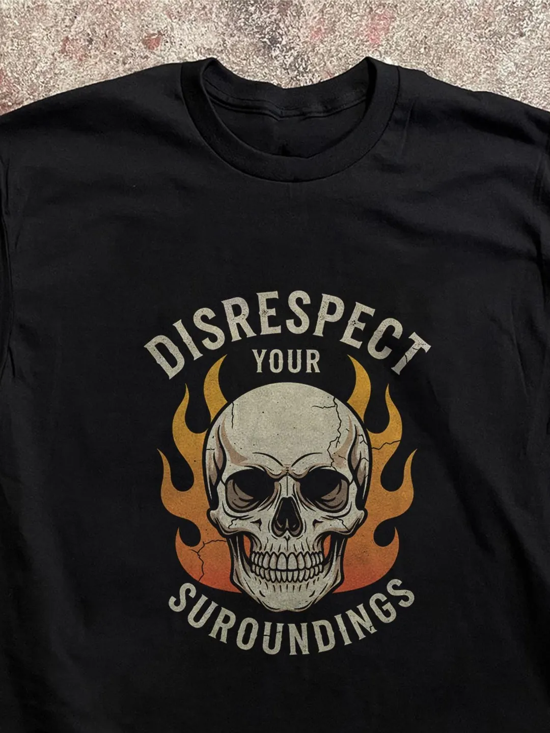 Vintage Skull Tee - Retro Punk Rock Streetwear Shirt