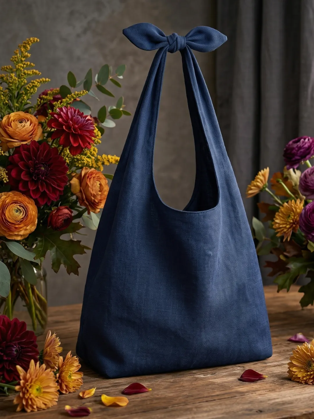 Modern Slouchy Tote Bag Sewing Pattern PDF