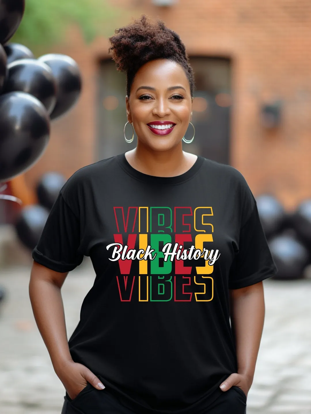 Black History Month Shirt: Casual Relaxed Fit - Soft Cotton Blend